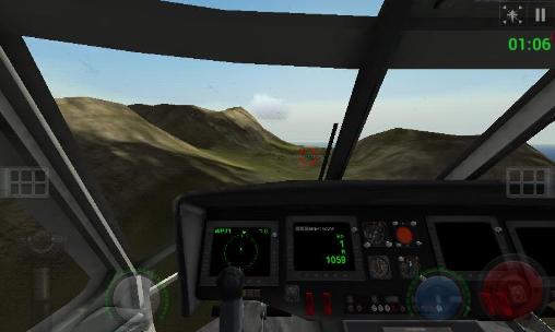 Helicopter sim pro - Android game screenshots.
