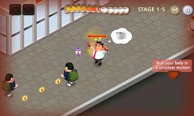 Gameplay of the HellyBelly for Android phone or tablet.