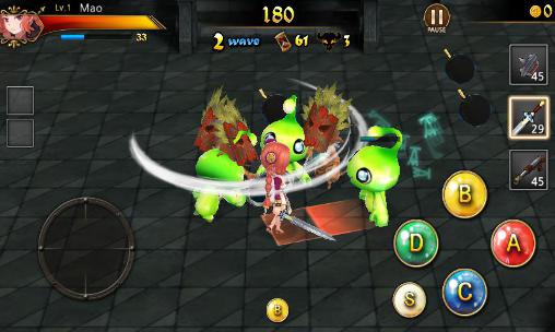 Hero hearts zero - Android game screenshots.
