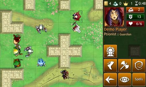 Hero mages - Android game screenshots.