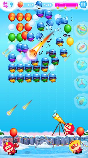 Hero pop - Android game screenshots.