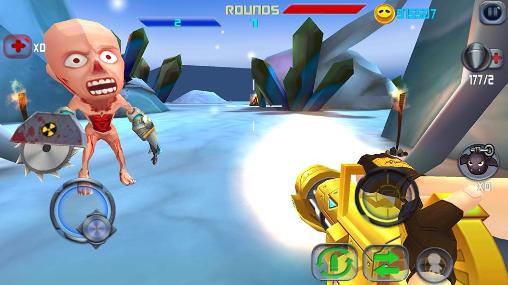 Hero strike: Zombie killer - Android game screenshots.