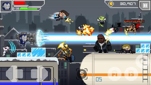 Hero-X - Android game screenshots.