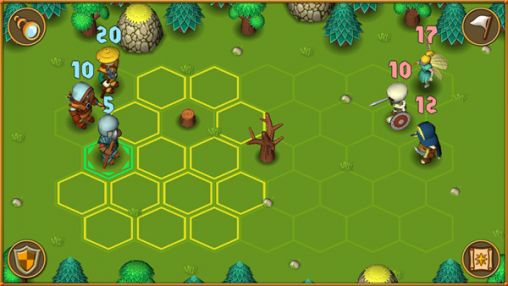 Heroes: A Grail quest - Android game screenshots.