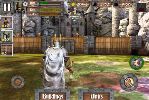 Heroes and castles v1.00.11 - Android game screenshots.