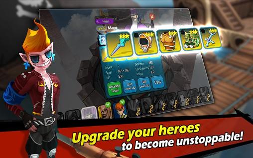 Heroes and knights: Rise of darkness - Android game screenshots.
