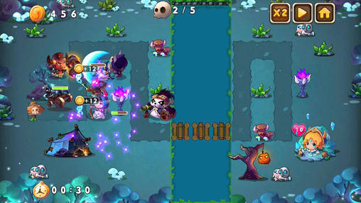 Heroes Dota defense - Android game screenshots.