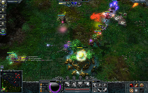 Heroes of Newerth - Android game screenshots.
