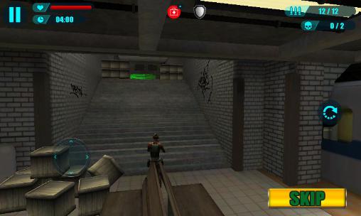Heroes of SWAT - Android game screenshots.
