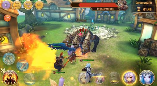 Heroes warsong - Android game screenshots.