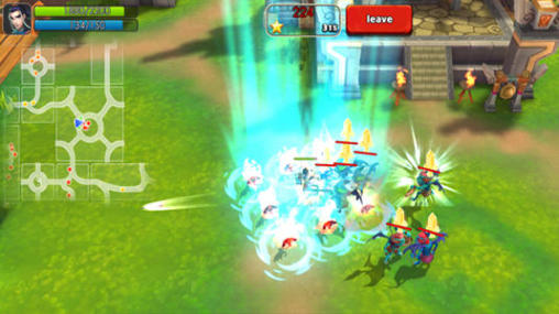 Herofall: Warlords of Skyland - Android game screenshots.