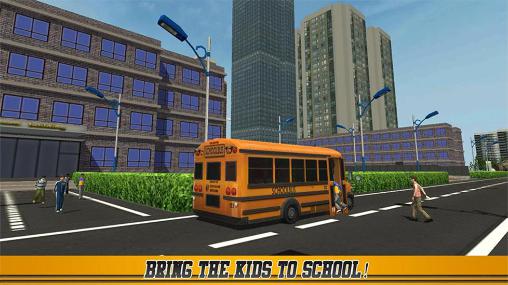 High school bus driver 2 - Android game screenshots.