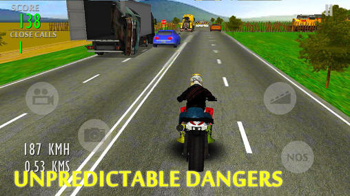 Highway attack: Moto edition - Android game screenshots.