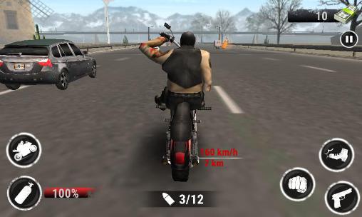 Highway racing: Stunt rider. Rash - Android game screenshots.