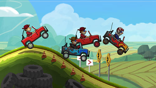 Hill climb racing 2 - Android game screenshots.