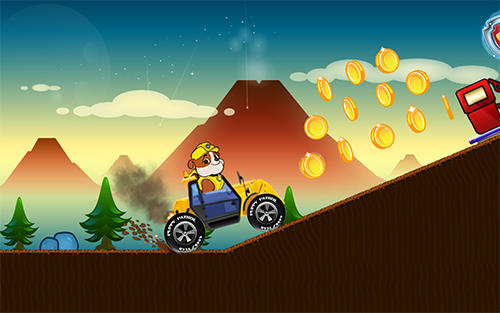 Hill paw climb patrol racer - Android game screenshots.