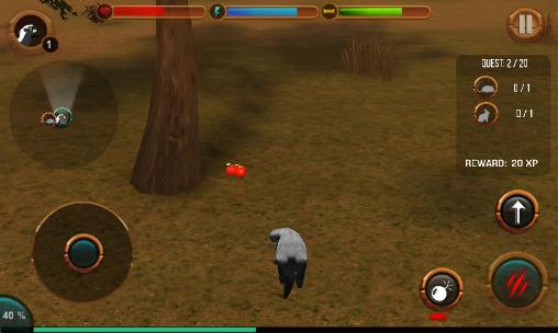 Honey badger simulator - Android game screenshots.