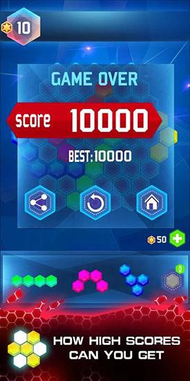 Honey comb - Android game screenshots.