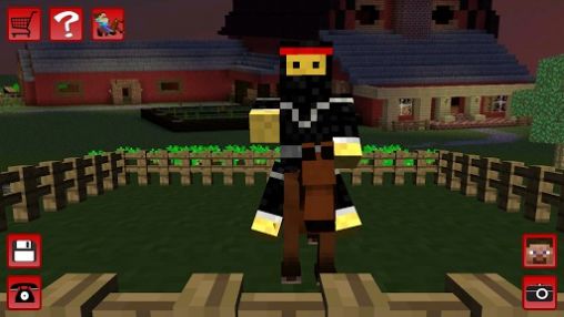 Horse craft: Minecraft runner - Android game screenshots.