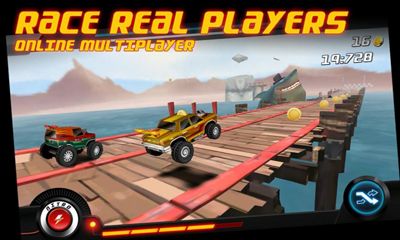 Gameplay of the Hot mod racer for Android phone or tablet.