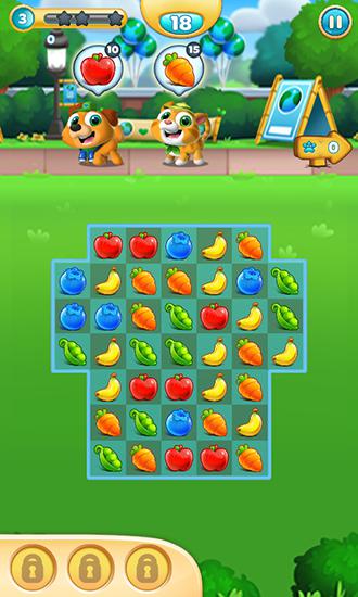Hungry babies mania: Wildlife adventure - Android game screenshots.