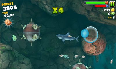 Hungry Shark Evolution v3.4.0 - Android game screenshots.
