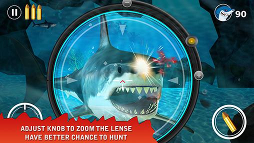Hungry shark hunting - Android game screenshots.
