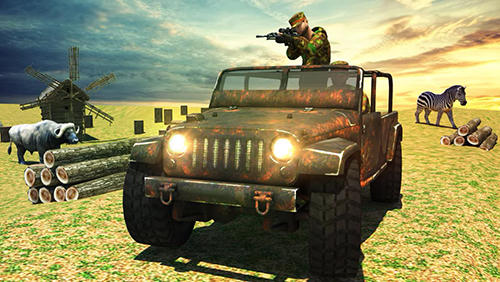 Hunter: African safari - Android game screenshots.