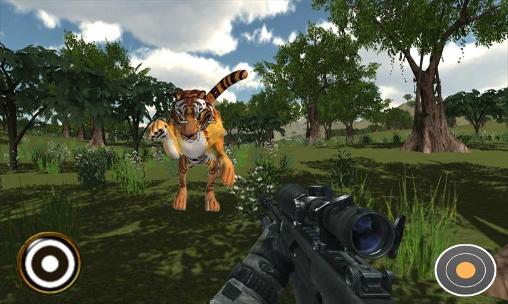 Hunter sniper: Shooting deer - Android game screenshots.
