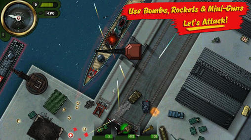 iBomber attack - Android game screenshots.
