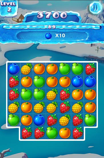 Ice fruit journey - Android game screenshots.