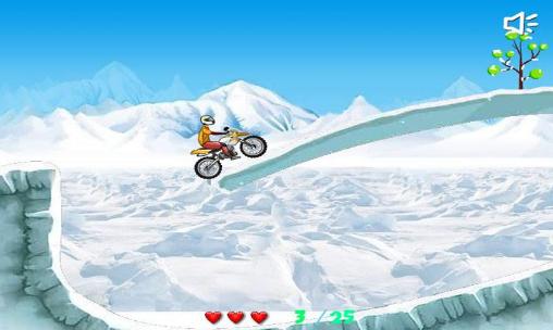Ice moto: Racing moto - Android game screenshots.