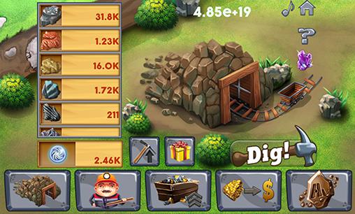 Idle miner tycoon. Clicker mine idle tycoon - Android game screenshots.