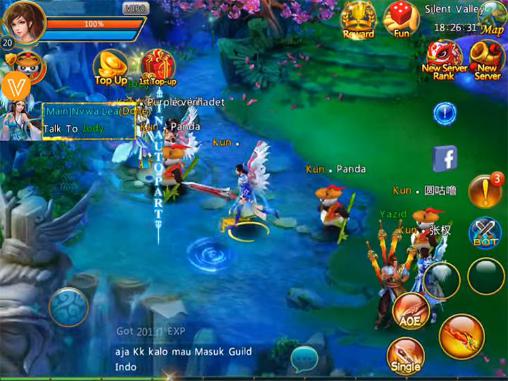 Immortal sword online - Android game screenshots.