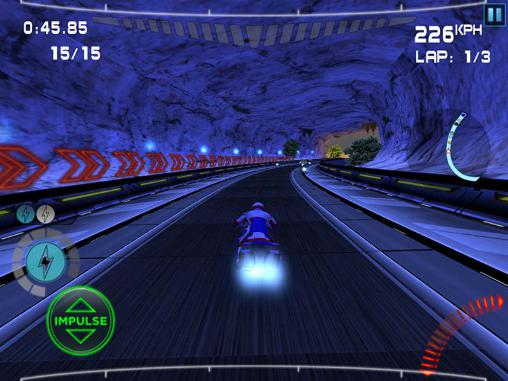 Impulse GP - Android game screenshots.