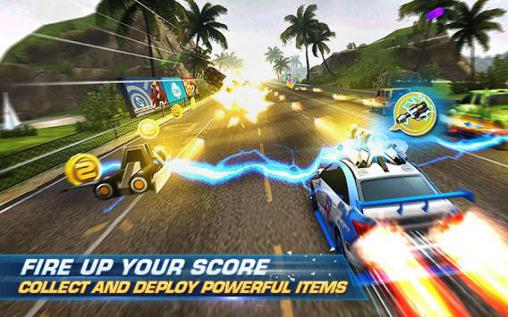 Infinite racer: Dash and dodge - Android game screenshots.