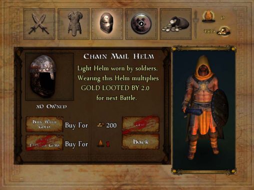 Infinite warrior - Android game screenshots.