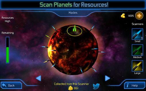 Interstellar defense - Android game screenshots.