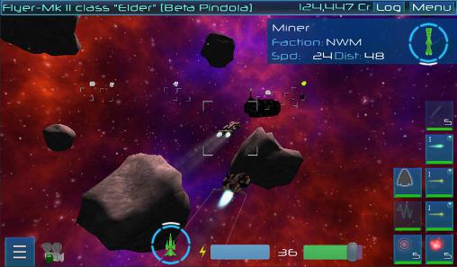 Interstellar pilot - Android game screenshots.