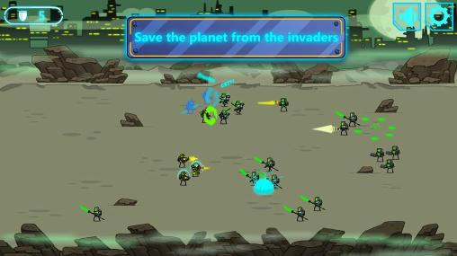 Invasion - Android game screenshots.