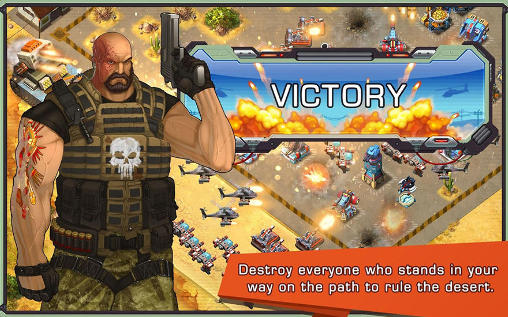 Iron desert - Android game screenshots.