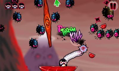 Ironworm - Android game screenshots.
