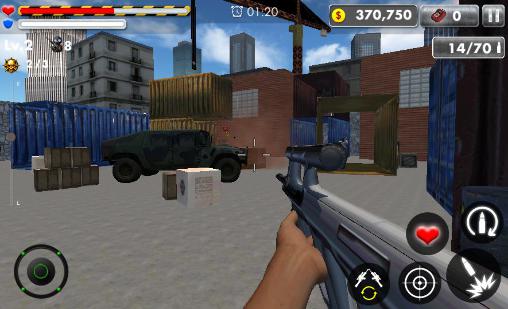 ISIS war: Alpha frontier - Android game screenshots.