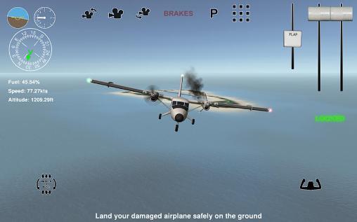 Island bush pilot 3D - Android game screenshots.