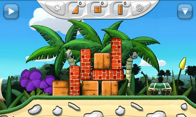 Gameplay of the Island Fortress for Android phone or tablet.