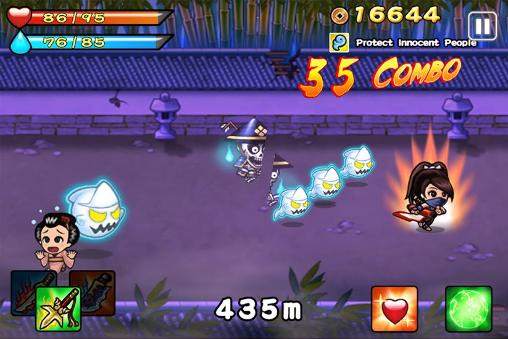 Jade ninja - Android game screenshots.