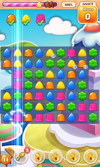 Jelly boom - Android game screenshots.