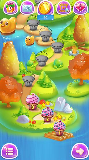 Jelly jam splash: Match 3 - Android game screenshots.