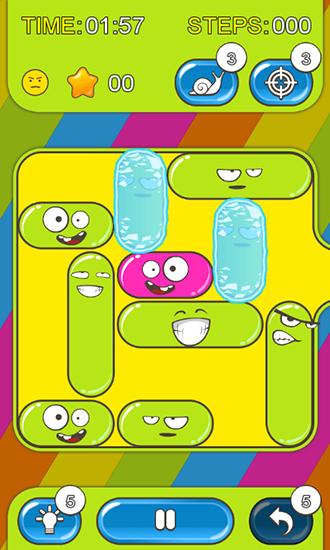 Jelly puzzle - Android game screenshots.