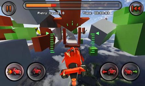 Jet car stunts - Android game screenshots.